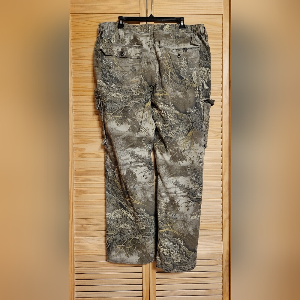 Realtree camo camouflage hunting pants size L Large 36/38 cargo style Max-1 XT - Picture 3 of 8